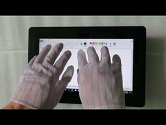 13.3inch flat bezel panel mount PCAP touch PC