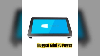 industrial fanless pcap touch panel PC