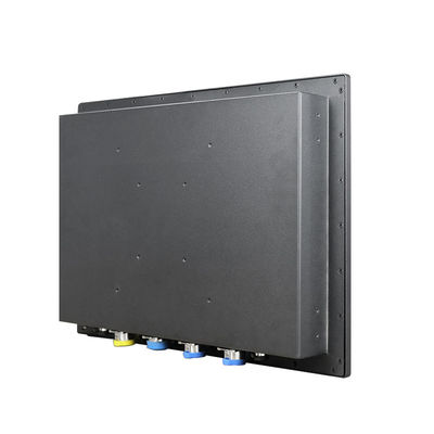 Industrial IP67 Rugged LCD Monitor Aluminum Housing Resistive PCAP Touch Screen