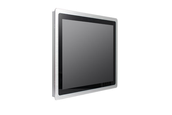 15" high bright flat bezel panel mount touch screen monitor sunlight readable industrial touchscreen