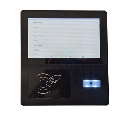 7 дюймовый панель ПК NFC RFID считыватель карт QR код 2D сканер встроенная промышленная панель ПК pcap сенсорный экран