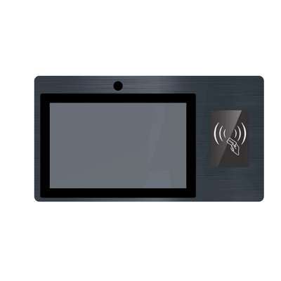 10,1-дюймовый сенсорный киоск со встроенным считывателем RFID NFC, сканером QR-кодов для самостоятельной оплаты, аппаратом для регистрации, аппаратом учета посещаемости, системой контроля доступа